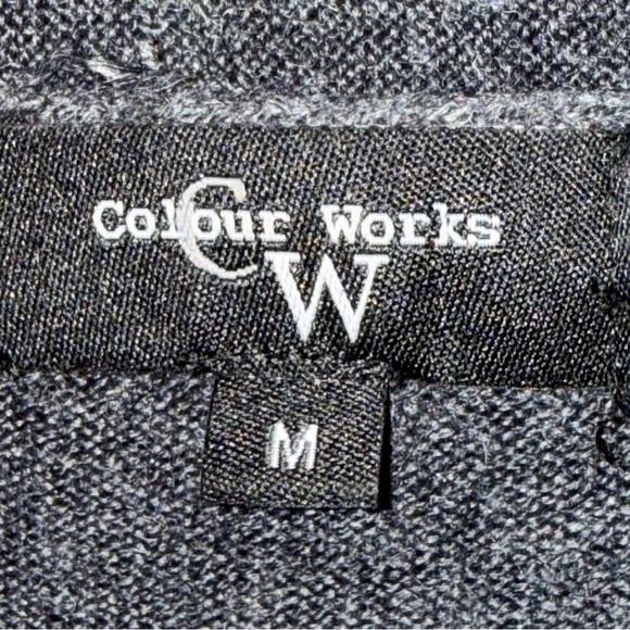 Gray Women's Sweater with Buckle Detail - Picture 3 of 3